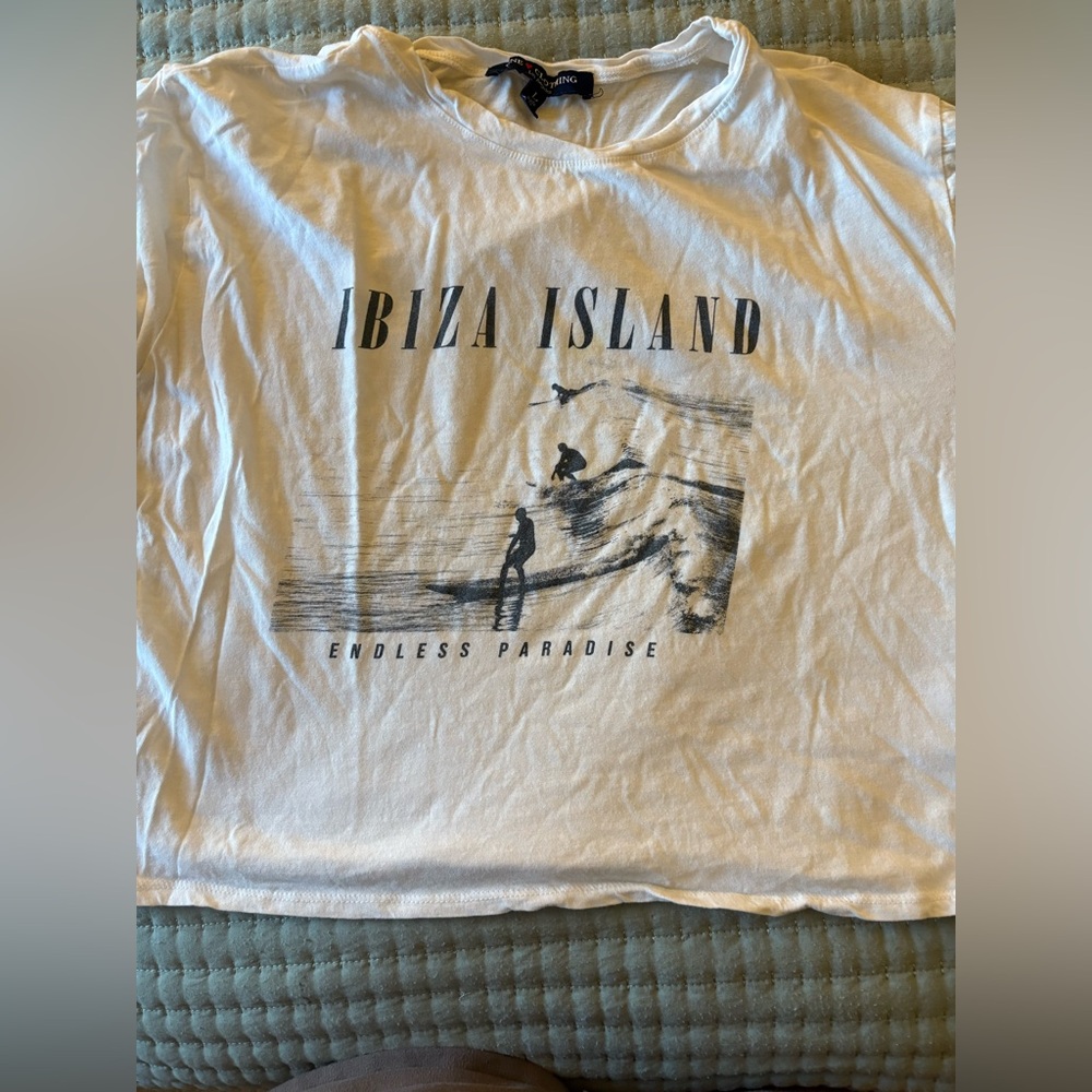 Ibiza Island White Tee